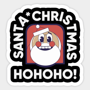 SANTA Sticker